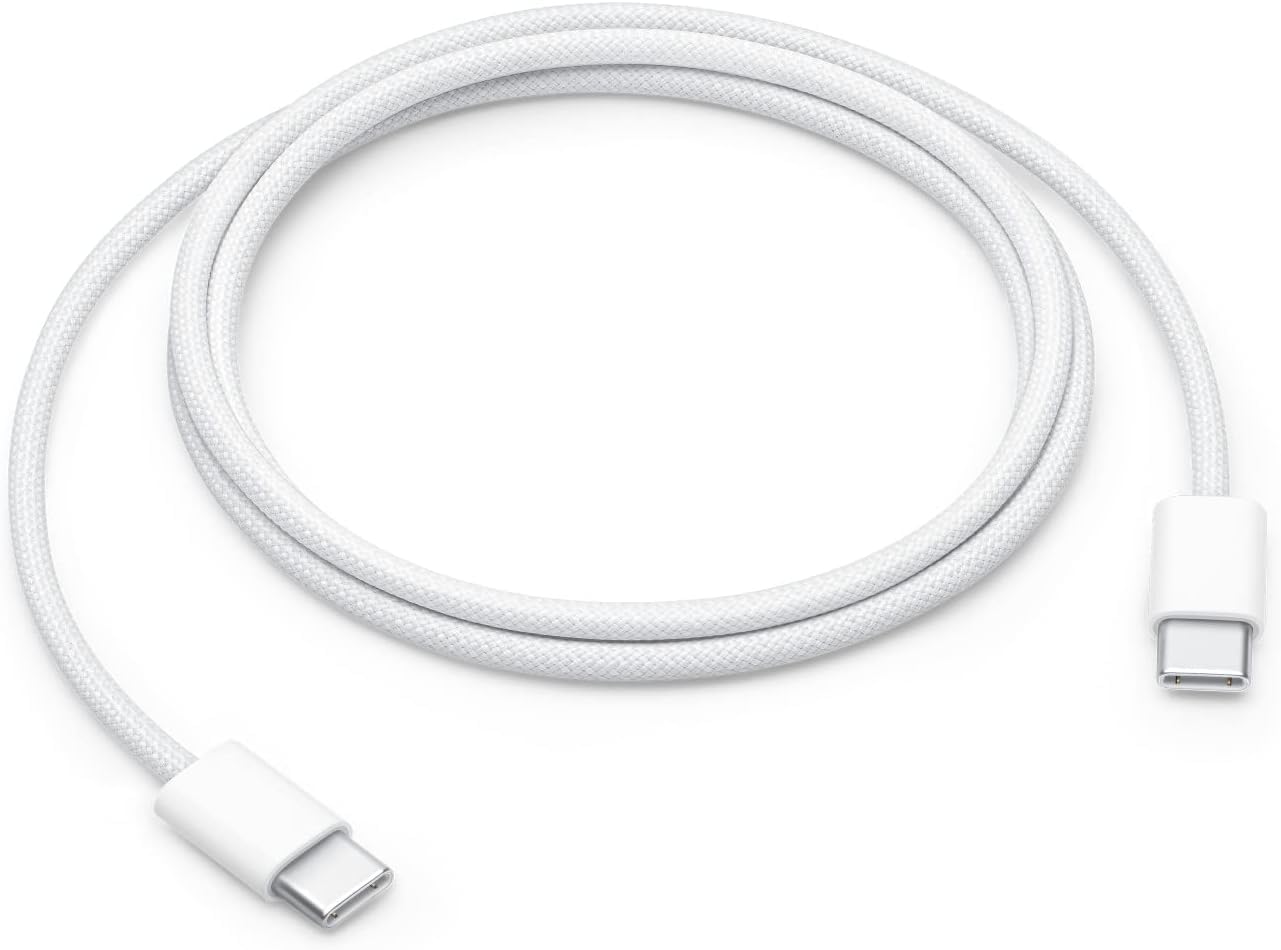 USB-C to USB-C Cable, PD 60W, 3 ft