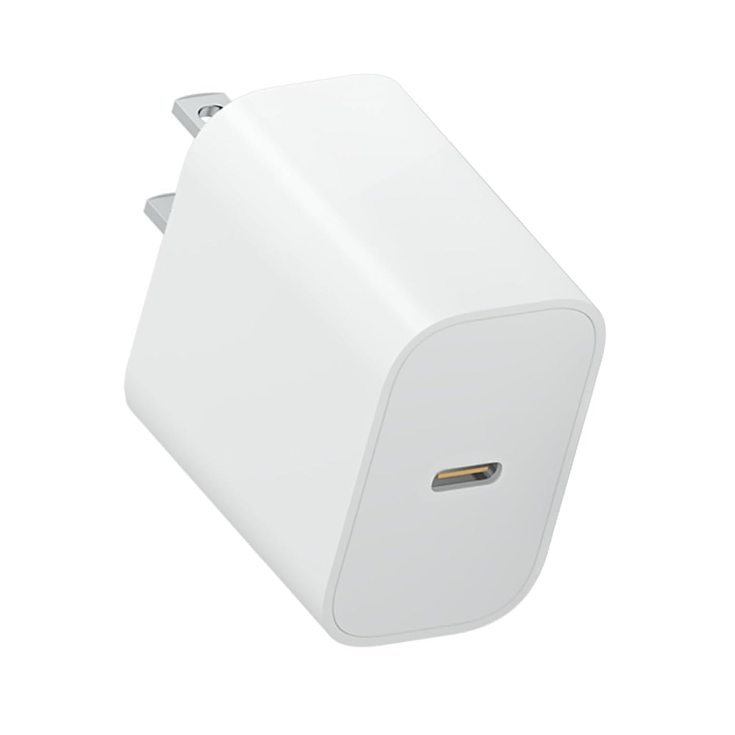 20W USB-C Power Adapter PD Wall Charger UL Certified– White